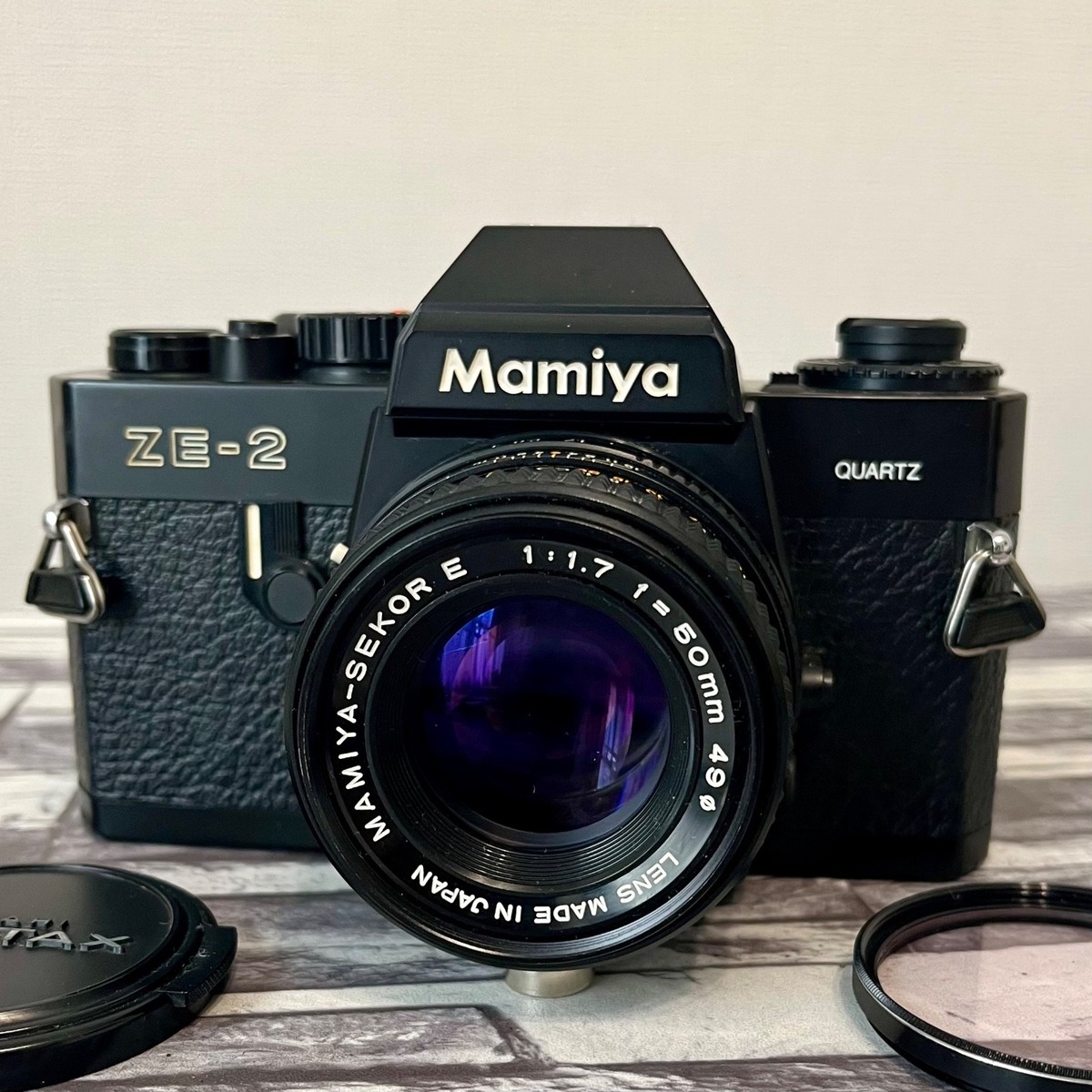Mamiya 50mm Quartz E ZM Lens Mamiya-Sekor ZE Camera 35mm Film +