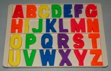 Vintage Fisher-Price Magnetic Alphabet Letter Board Tray — listing 6