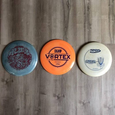 DGA Disc Golf Lot Catrina Allen Sail Vortex Innova Aviar 3 Disc Set Lightweight