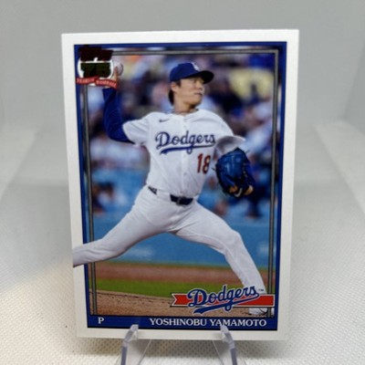 2026 Topps Yoshinobu Yamamoto 75 Years #T91-55 Los Angeles Dodgers C128