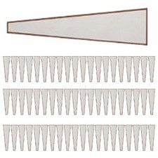 100 Pezzi di Buste con Rose Singole per Confezioni di Fiori, Buste per Imba2797