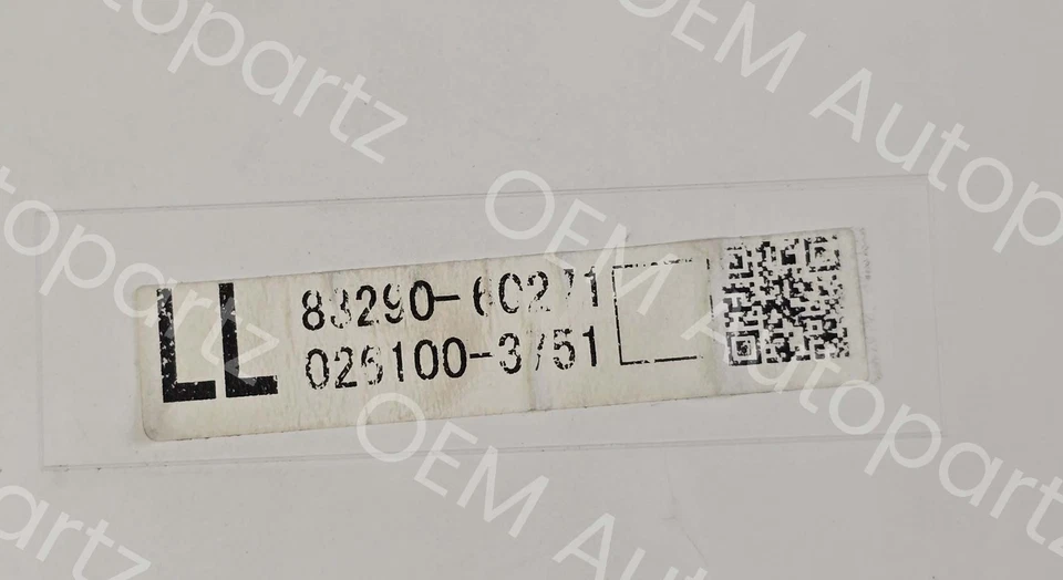 Lexus GX470 2003-2009 Reloj Pantalla Información Display 83290-60271 OEM Usado Foto 3 de 4