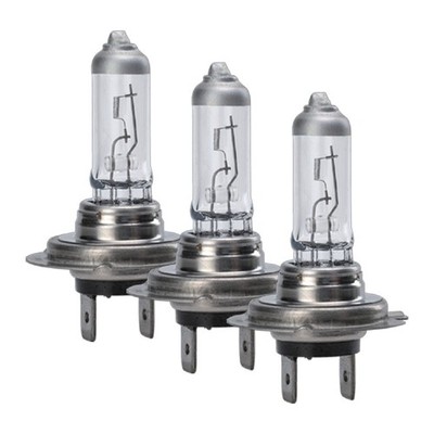 3x H7 Bulbs (477/499) 12v 55W PX26d Car headlight Halogen Bulb Skoda Yeti