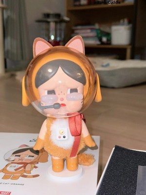 Crybaby Space Cat Figurine-orange Hot Cute Toy Gift Authentic