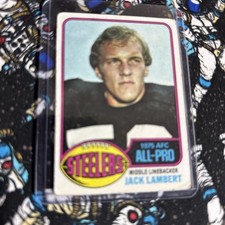 1976 Topps - Jack Lambert #220 (RC) Pittsburgh Steelers