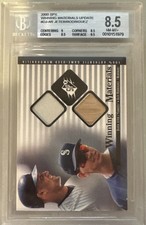 2000 SPx- Winning Materials Update Derek Jeter, Alex Rodriguez #DJ-AR Becket 8.5