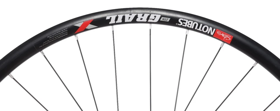 Stan's NoTubes ZTR Grail X Disc bicicleta ciclocross sem câmara roda dianteira 700c QR 6B - Imagem 4 de 4