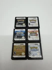 Nintendo DS Pokemon Lot: Heartgold Soulsilver Black 1&2 White 1&2 Authentic
