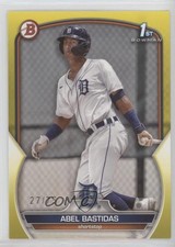 2023 Bowman Prospects Yellow 27/75 Abel Bastidas #BP-113 09gj