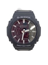 CASIO Solar Watch Digital Analog Rubber GA 2100