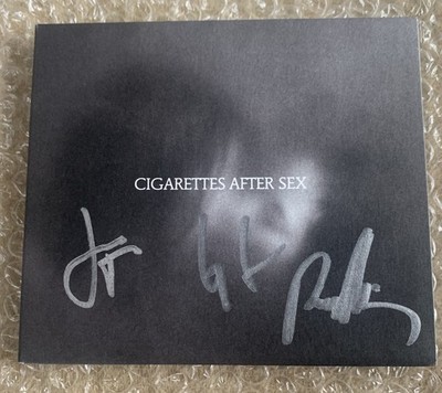 Cigarettes After Sex - X s Signed Autographed CD New  