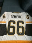 Mario Lemieux Autographed Pittsburgh Penguins Hockey Jersey with PAAS COA