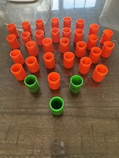 Rokenbok Toy 32 Barrels - 29 Orange 3 Green Lot