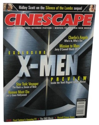 Cinescape Januar/Februar 2000 Magazin CD Action Figure Cover