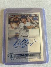 Adam Frazier 2022 Topps Chrome Auto