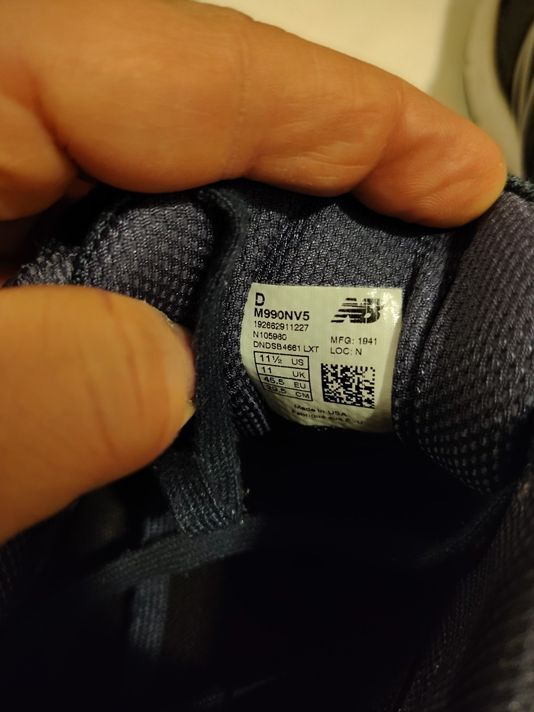 Made in USA New balance M990v5 Encap Sneakers Size , 11.5 Running Shoes  thumbnail 7