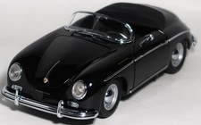 Kyosho Porsche 356A Speedster Black 1 18 Diecast Model 20th Anniversary Used