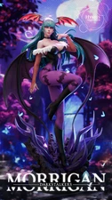 Morrigan Aensland - 1:4 - 1:7 - Anime - Garage Kit - Pinup - Darkstalkers