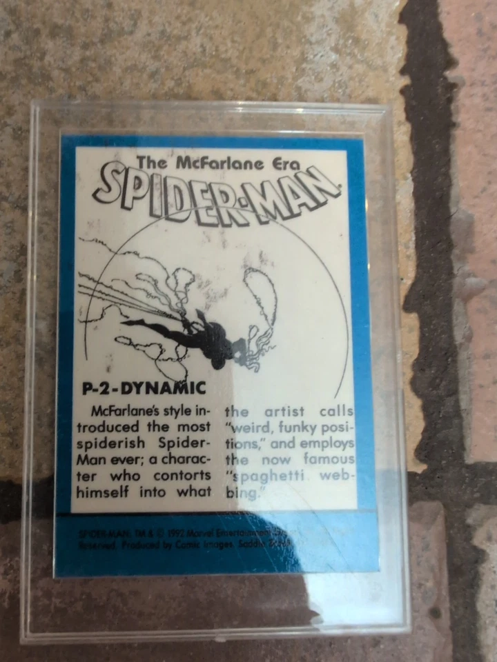 Spider-Man The McFarlane Era 1992 #P-2 Dynamic Prism 🔥RARO🔥 Foto 2 de 2