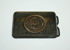 Vintage NRA National Rifle Assoc Whittington Center 2nd Elk Hunt NOS Belt Buckle