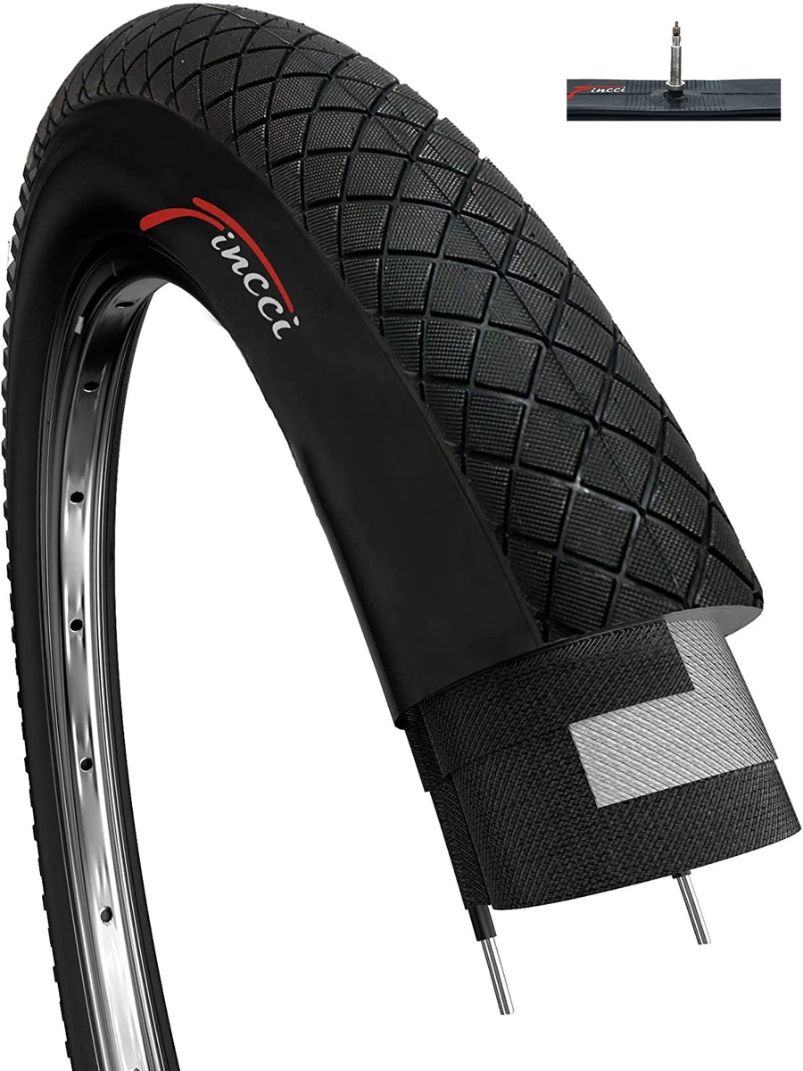 Fincci 20 x 1.95 Tyre 53 406 with Presta Inner Tube Kids Child BMX