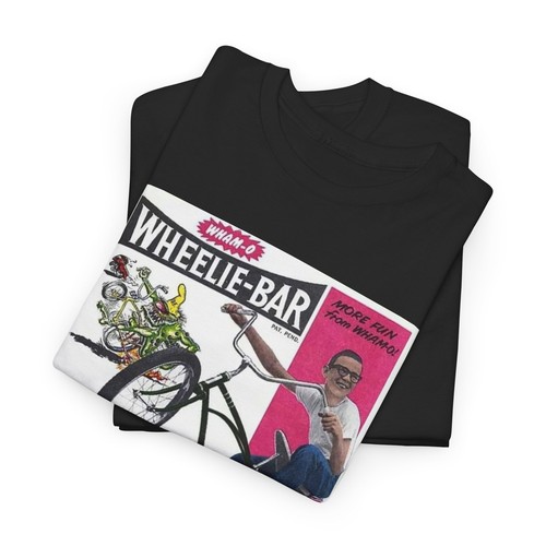 Retro WHAM-O WHEELIE-BAR FOR DRAG BIKE PRINT AD T-Shirt, Vintage Drag Bike Tee, - Picture 4 of 121