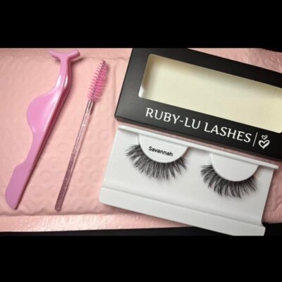RUBY-LU LASHES - Mink Lashes (CF) - THE SAVANNAH LASH