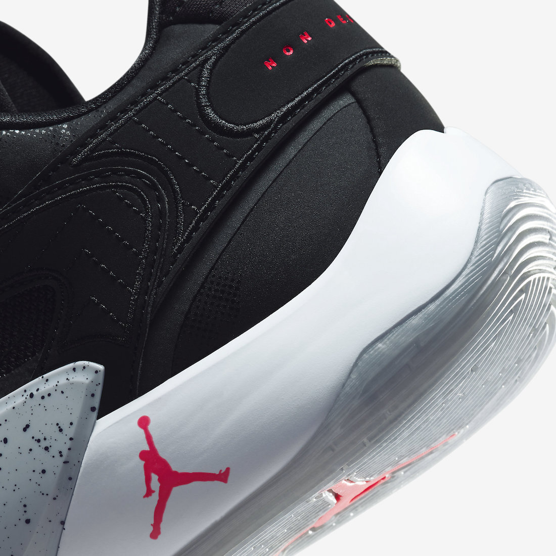 Nike Air Jordan Luka 2 Doncic Black Bright Crimson Grey DX8733-006