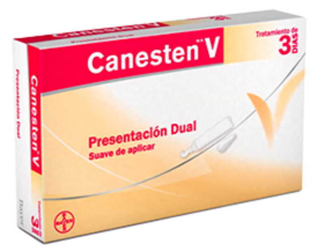 Canesten V DUAL 3 Days Ovules and Cream/Canesten V Dual 3 Dias Ovulos y