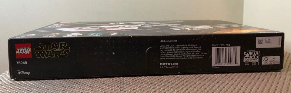 LEGO Star Wars 75249: RESISTANCE Y-WING STARFIGHTER - NEW/SEALED/RETIRED - Image 4 of 4