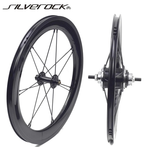 16Inch Rim Brake 6 Speed Bicycle Wheelset for Brompton PIKES Folding Bike Wheels - Picture 12 of 20