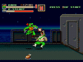TMNT of Rage The Final Shell Shock for Sega Genesis - SOR 2