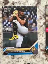 2023 TOPPS NOW BLUE PARALLEL MLB CARD 32/49 PITTSBURGH PIRATES JOHAN OVIEDO #776