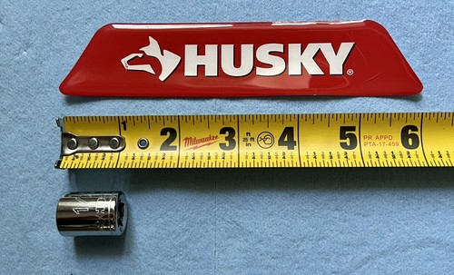 Husky Tools 3/8”dr. 1/2”size 6pt. Chrome Short Socket  - Picture 1 of 4