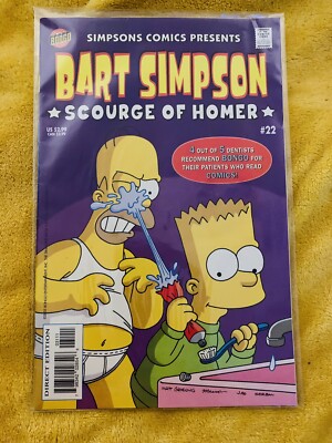 Bart Simpson comics, #22 Scourge of Homer, 2005