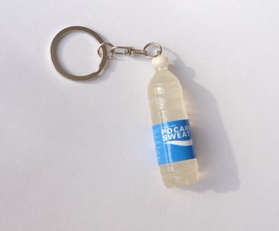 POCARI SWEAT BOTTLE Fun KEYCHAIN Keyring Novelty Indonesia 3D 2.25'' Resin Cute
