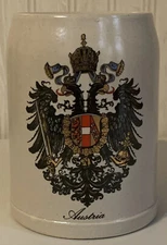 Vintage Hassenpflug Ceramic Austria 0.5l Stein