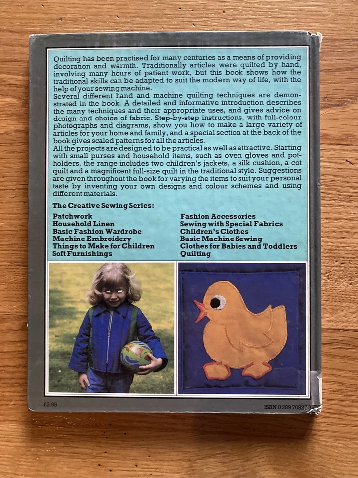 SINGER CREATIVE SEWING QUILTING BOOK VINTAGE - Image 2 of 4