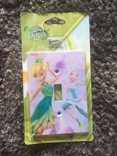 Disney Fairies Tinker Bell Light Switchplate Wallplate Toggle Nursery Room Decor