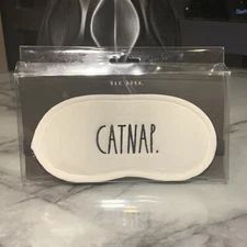 Rae Dunn “CATNAP” Adult Adjustable Sleep Mask NWT $25