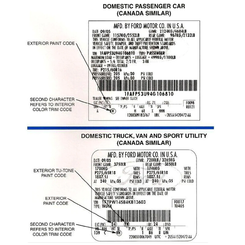 Ford Motorcraft G1 Absolute Black 4 In 1 Touch Up Paint Pen 7343 Oem For Sale Online Ebay