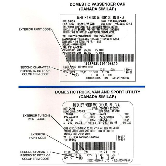 Ford Motorcraft G1 Absolute Black 4 In 1 Touch Up Paint Pen 7343 Oem For Sale Online Ebay