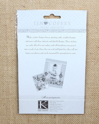 K & Company Bugs & Leaves Images Grand Adhesions Dimensional Stickers - Picture 2 of 5