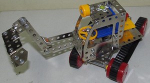 meccano excavator digger