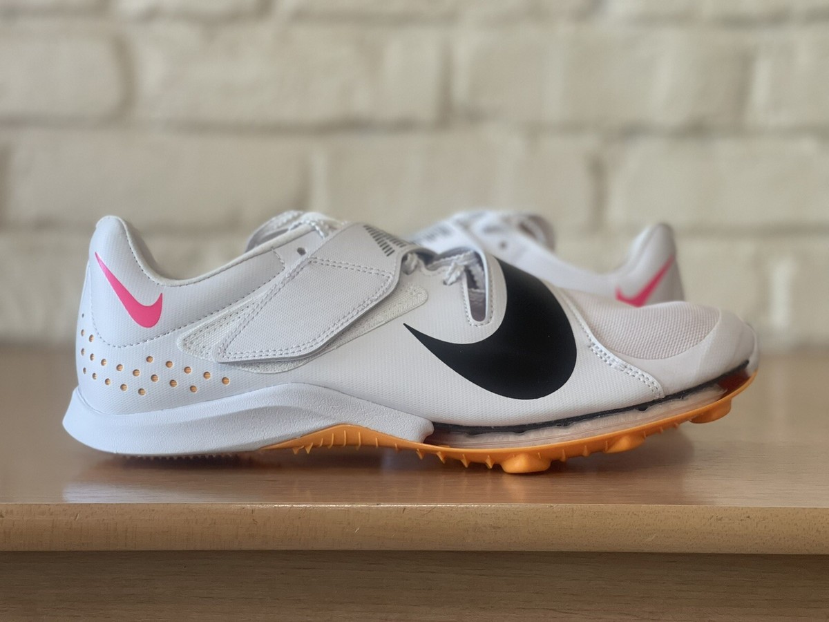 NIKE - 陸上　Nike AIR Zoom LJ elite white 26.0 Nike Air Zoom LJ Elite Athletics Jumping Spikes - White