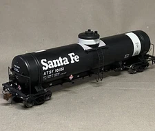 American Limited Models HO GATC 16K Gallon Welded Tank Car Santa Fe ATSF #101151
