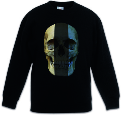 CLASSIC ESTONIA SKULL FLAG Kids Boys Girls Pullover Banner  Estland