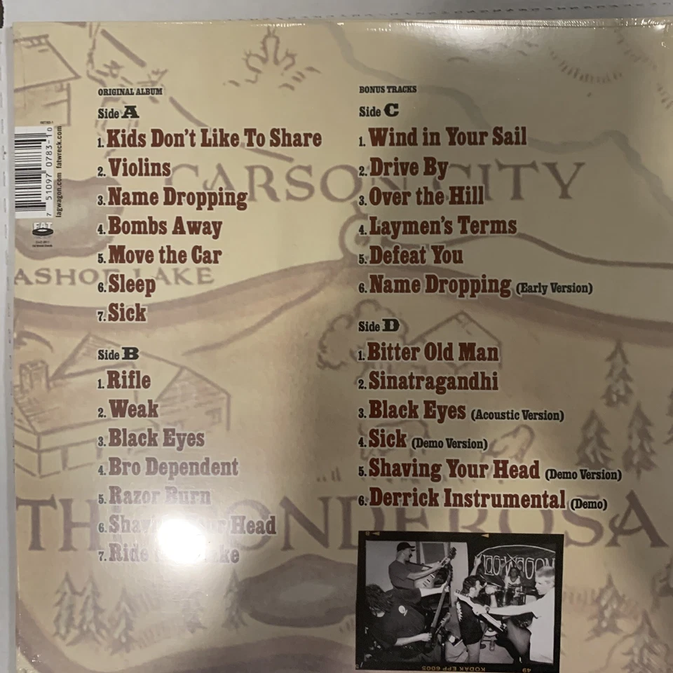 Lagwagon – Hoss LP 2011 Fat Wreck Chords – FAT783-1 [Deluxe Edition Remastered] - Image 2 of 3