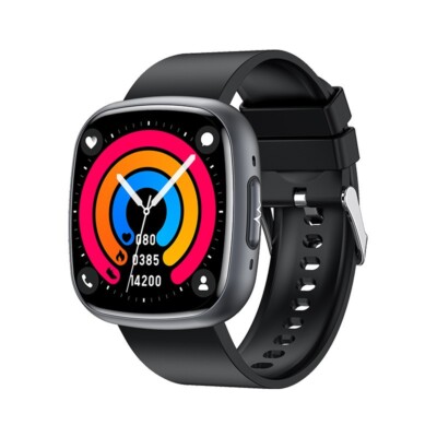 ET593 ECG+PPG Smartwatch Bluetooth Anruf Gesundheitsüberwachung SOS Wasserdicht