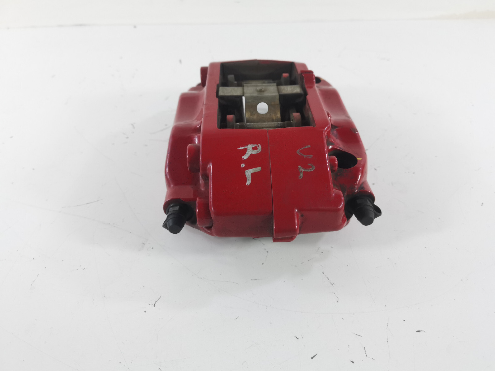14 MASERATI GRANTURISMO REAR BREMBO RED BRAKE CALIPER SET OEM